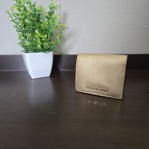 Michael Kors Gold Wallet